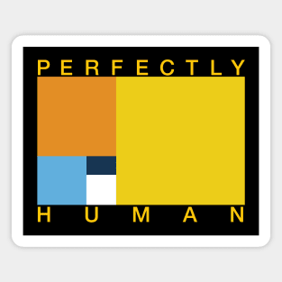 Perfectly Human - Aroace Pride Flag Magnet